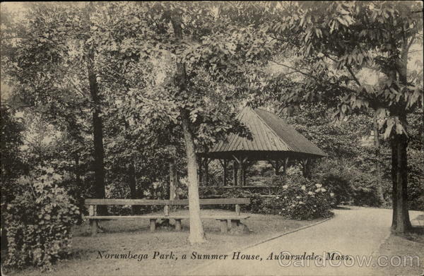 Norumbega Park - Summer House Auburndale Massachusetts