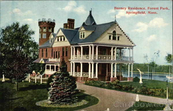 Barney Residence, Forest Park Springfield Massachusetts
