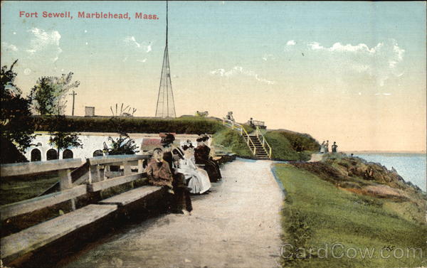View of Fort Sewell Marblehead Massachusetts