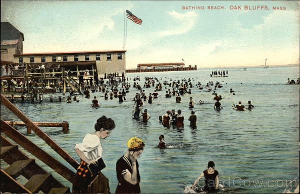 Bathing Beach Oak Bluffs Massachusetts