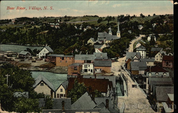 Bear River, Village NS Canada Nova Scotia