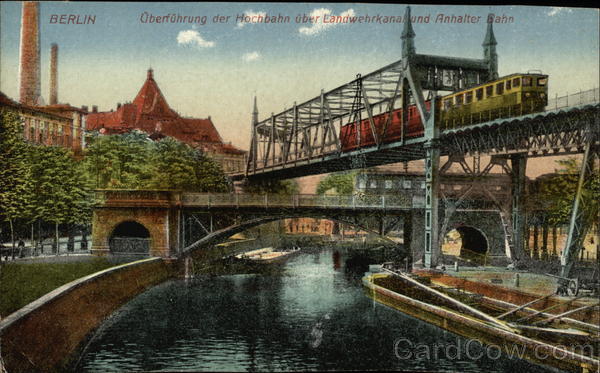 Elevated Railway Berlin Germany