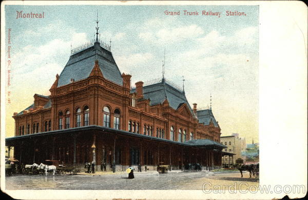 Grand Trunk Railway Station Montreal QC Canada Quebec