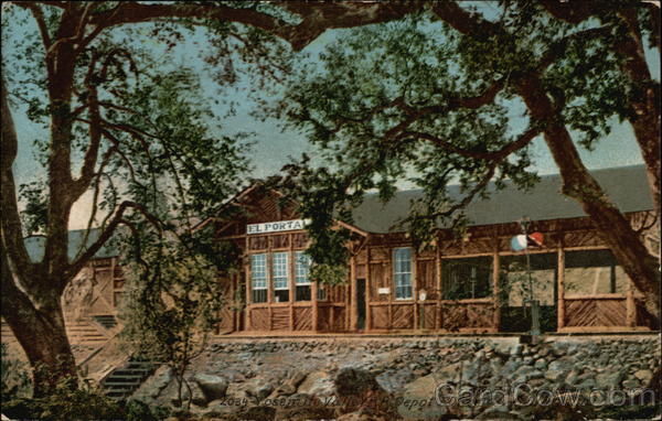 Yosemite Valley R.R. Depot El Portal California