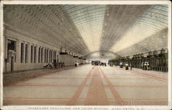 Passenger Concourse New Union Station Washington District of Columbia