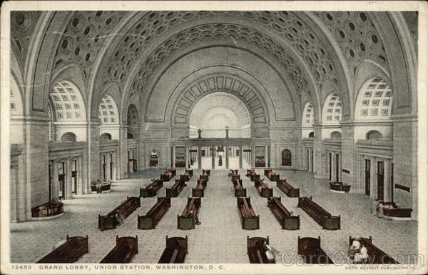 Grand Lobby, Union Station Washington District of Columbia