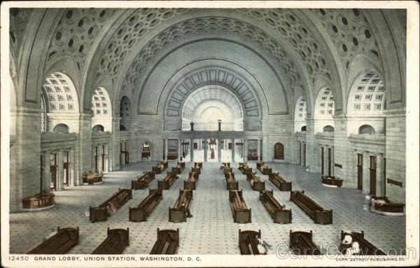 Grand Lobby, Union Station Washington District of Columbia