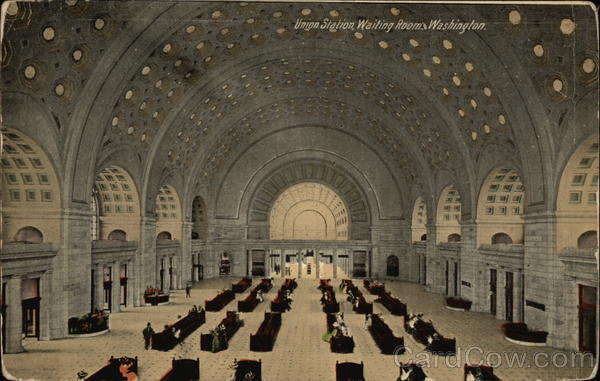 Union Station Waiting Room Washington District of Columbia