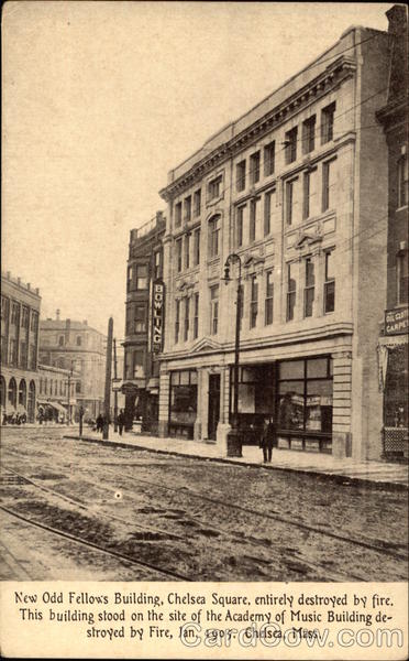 New Odd Fellows Building, Chelsea Square Massachusetts