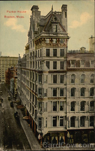 Parker House Boston Massachusetts