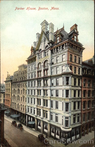Parker House Boston Massachusetts