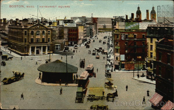 Haymarket Square Boston Massachusetts