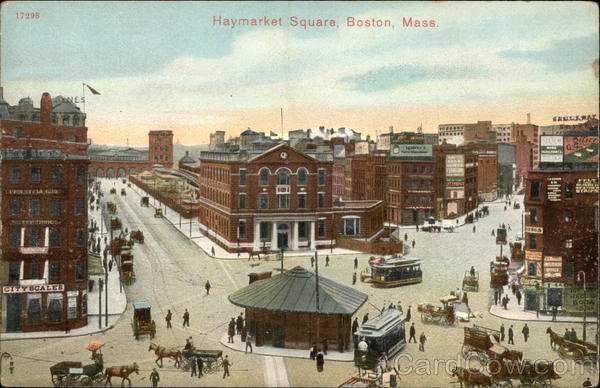 Haymarket Square Boston Massachusetts