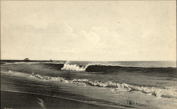 A Surf Scene Nantucket Massachusetts