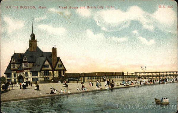 Head House and Beach, City Point South Boston Massachusetts