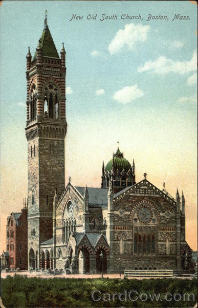 New Old South Church Boston Massachusetts