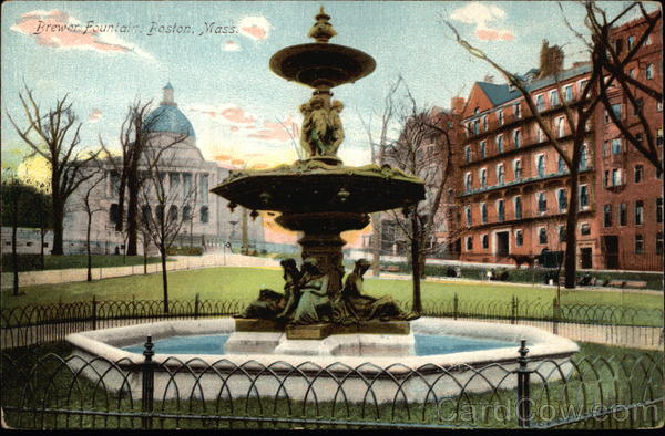 Brewer Fountain Boston Massachusetts