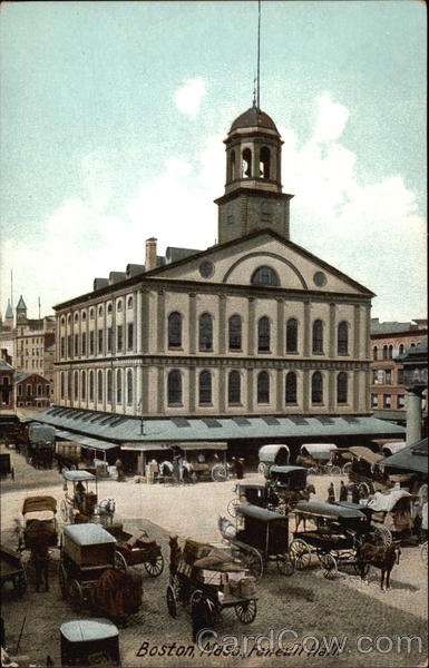 Faneuil Hall Boston Massachusetts