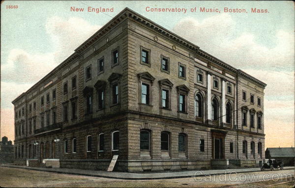 New England Conservatory of Music Boston Massachusetts