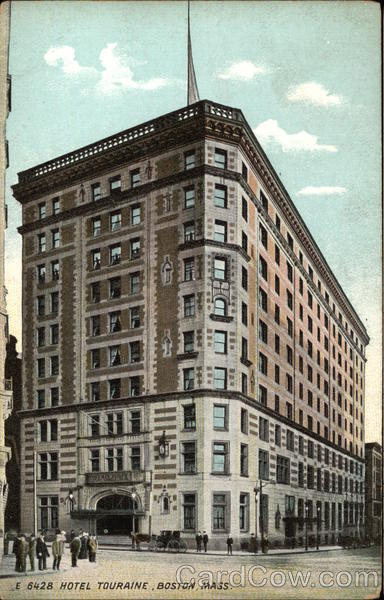 Hotel Touraine Boston Massachusetts