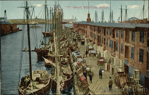 T Wharf Boston Massachusetts