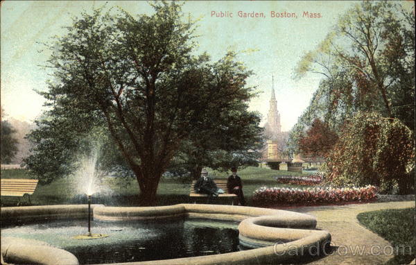 Public Gardens Boston Massachusetts