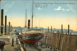 Dry Dock, Road of a Thousand Wonders Postcard