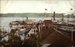 The Ferry Landing Bremerton, WA Postcard Postcard