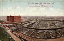 Union Stock Yards Postcard