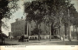 St. Francis Hospital Litchfield, IL Postcard Postcard