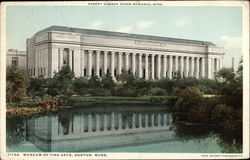 Museum of Fine Arts - Robert Dawson Evans Memorial Wing Postcard