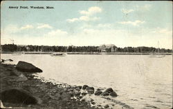 Amory Point Wareham, MA Postcard Postcard