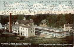 Standish Worsted Co Postcard