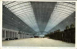 Train Concourse, Union Station Postcard