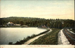 Lake Royer in the Blue Ridge Mountains Postcard