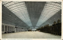Train Concourse, Union Station Postcard