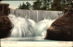 Newton Upper Falls Massachusetts Postcard Postcard