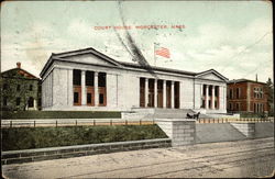 Court House Worcester, MA Postcard Postcard