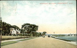 Swampscott Boulevard Massachusetts Postcard Postcard