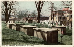 Old Charles St. Burying Ground Postcard