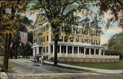 Samoset House - East Front Postcard