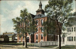 The Russell School Arlington Heights, MA Postcard Postcard