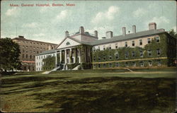 Massachusetts General Hospital Boston, MA Postcard Postcard