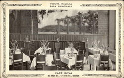Cafe Bova Postcard