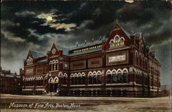 Museum of Fine Arts Postcard