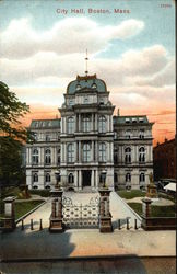 City Hall Boston, MA Postcard Postcard