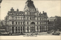 Post Office Building Postcard