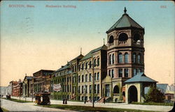 Mechanics Building Postcard