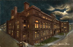 Suffolk County Court House Postcard