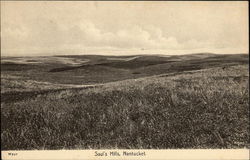 Saul's Hills Nantucket, MA Postcard Postcard